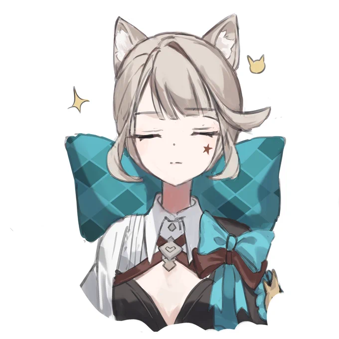リネットらくがき早く使いたい  #原神 