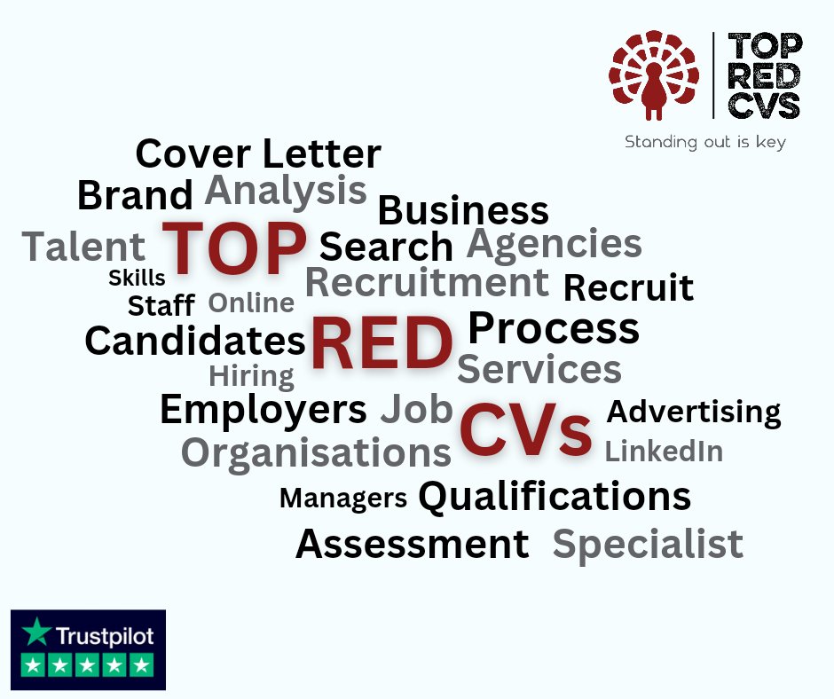 Visit topredcvs.co.uk 
Contact us either through FB, email enquiries@topredcvs.co.uk or give us a call on 0333 335 5720 
#cv #resume #recruit #jobs #jobsearch #employment #newjob #jobhunt #branding #marketing #education #ukbased #writing #work #website #education #seo