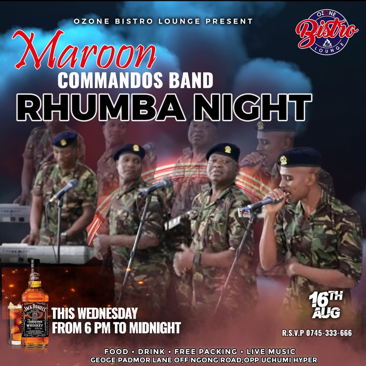 ozonegrill's tweet image. You know how we do it every Wednesday at Ozone grill!!!
Usipitweeee!
Come watch the army band perform magic on our stage!
#WednesdayClub #rhumbarepublik
#armyband 
#whisky #dancemusic #MUSICSTATE