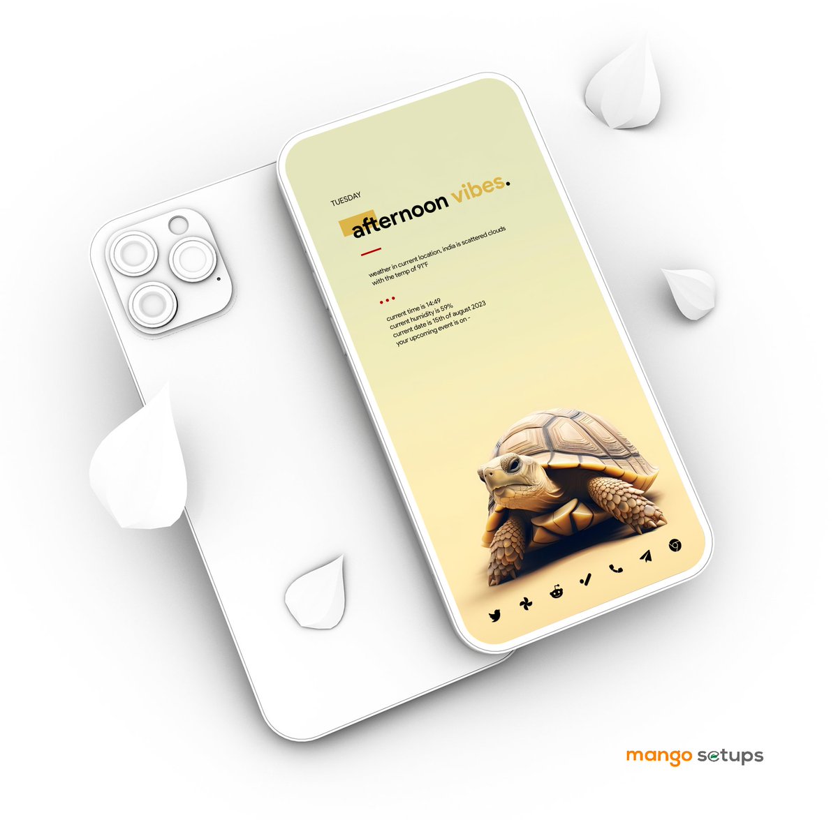 mangosetups (@mangosetups) on Twitter photo -Android Homescreen Setup-
Apps used ⤵️
◎ Launcher #WithNova
◎ Wallfab #Wallpaper <a href="/setup_boy_sojib/">𝕏 Sojib 𝕏 🇧🇩🇵🇸™</a> <a href="/DroidDecor/">Droid Decor</a>
◎ Flight #Icons <a href="/natewren/">Nate Wren</a>
◎ Radiance #Kwgt #Widget
<a href="/zeffisetups/">Zeffi Setups</a>
#hishoot2i #mangosetups #minimal
#Aahomescreens <a href="/AndroidAuth/">Android Authority</a>
👉Backup: mangosetups.in -Android Homescreen Setup-
Apps used ⤵️
◎ Launcher #WithNova
◎ Wallfab #Wallpaper <a href="/setup_boy_sojib/">𝕏 Sojib 𝕏 🇧🇩🇵🇸™</a> <a href="/DroidDecor/">Droid Decor</a>
◎ Flight #Icons <a href="/natewren/">Nate Wren</a>
◎ Radiance #Kwgt #Widget
<a href="/zeffisetups/">Zeffi Setups</a>
#hishoot2i #mangosetups #minimal
#Aahomescreens <a href="/AndroidAuth/">Android Authority</a>
👉Backup: mangosetups.in