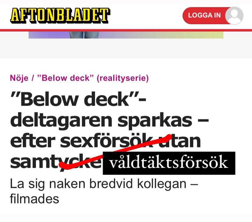 Vi fixade rubriken åt er, <a href="/Aftonbladet/">Aftonbladet</a>.