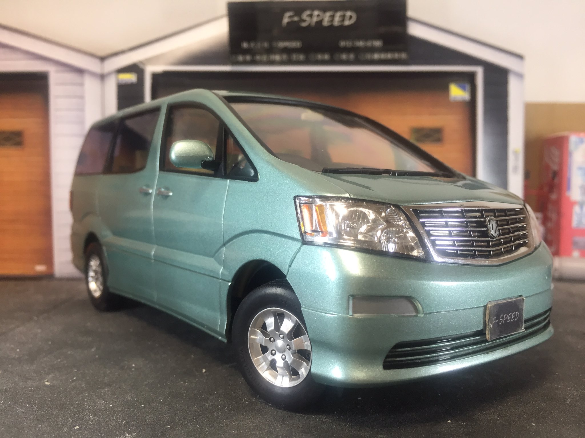 フジミ　アルファード完成品。 フジミ アルファード 完成品 フジミ アルファード | プラモHappiness