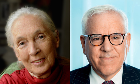 92ndStreetY's tweet photo. We are thrilled to welcome back groundbreaking ethologist &amp; conservationist Dr. Jane Goodall in conversation with David Rubenstein. Hear Dr. Goodall discuss her lifelong commitment to conservation &amp; activism. Oct 1 in person &amp; online.
https://t.co/i3KZTTkhbC https://t.co/UkFLd1ajhJ
