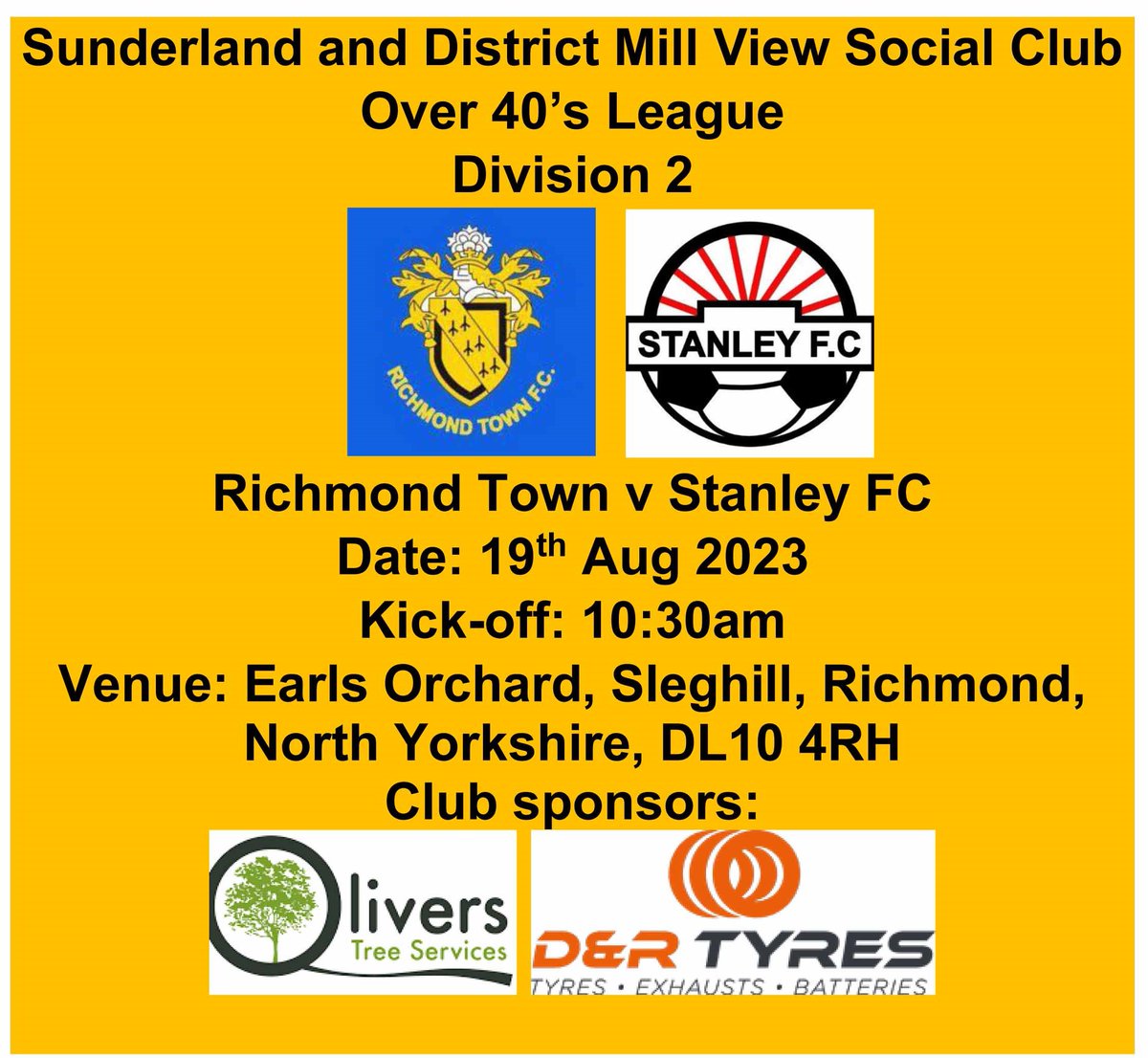 Its the worlds longest football trip this Saturday as we travel all the way down to Richmond, lets hope that we carry on last weeks good form.
#grassrootsfootball