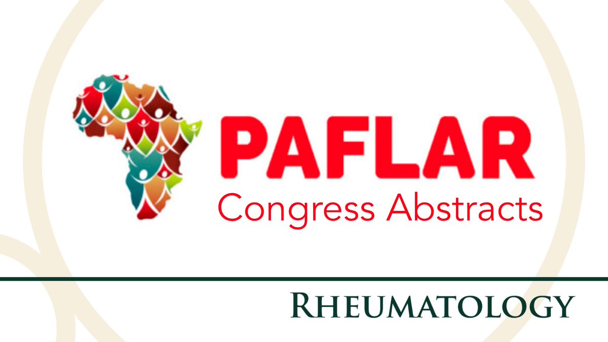 Rheumatology & Rheumatology Advances in Practice (@rheumjnl) on Twitter photo We're delighted to publish the abstracts from the third <a href="/paflar/">PAFLAR AFRICA</a> congress! Explore this collection of >70 #paediatric rheumatology abstracts covering JIA, vasculitis, common practice and lots more 🤩
👉 bit.ly/3Eev20R
#RheumTwitter <a href="/angela_migowa/">Dr. Angela Migowa- PhD, Paed Rheum.,MMed, MBChB</a> We're delighted to publish the abstracts from the third <a href="/paflar/">PAFLAR AFRICA</a> congress! Explore this collection of >70 #paediatric rheumatology abstracts covering JIA, vasculitis, common practice and lots more 🤩
👉 bit.ly/3Eev20R
#RheumTwitter <a href="/angela_migowa/">Dr. Angela Migowa- PhD, Paed Rheum.,MMed, MBChB</a>