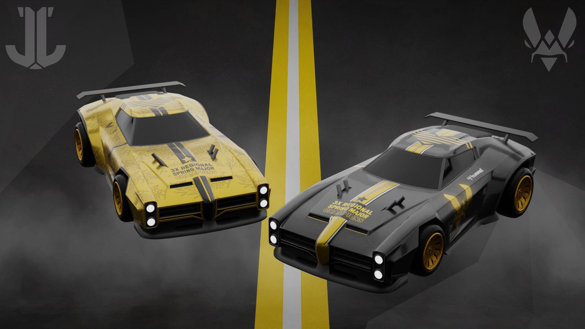 JoucazJC's tweet photo. Chose promise chose due ;)

Disponible également sur l'octane et la dominus. Une petite nouveauté s'est glissé dans les 3 décals, à vous de la trouvez ! 🕵️

Encore bravo @TeamVitality @zenrll @Radosin75 @Alpha54RL @Ferra_RL pour ce magnifique titre 🇫🇷🏆
Merci aux @GoldenHornets pour l'ambiance pendant ces worlds !

Téléchargez tout sur ce lien :
https://t.co/pTsDTvyPi9