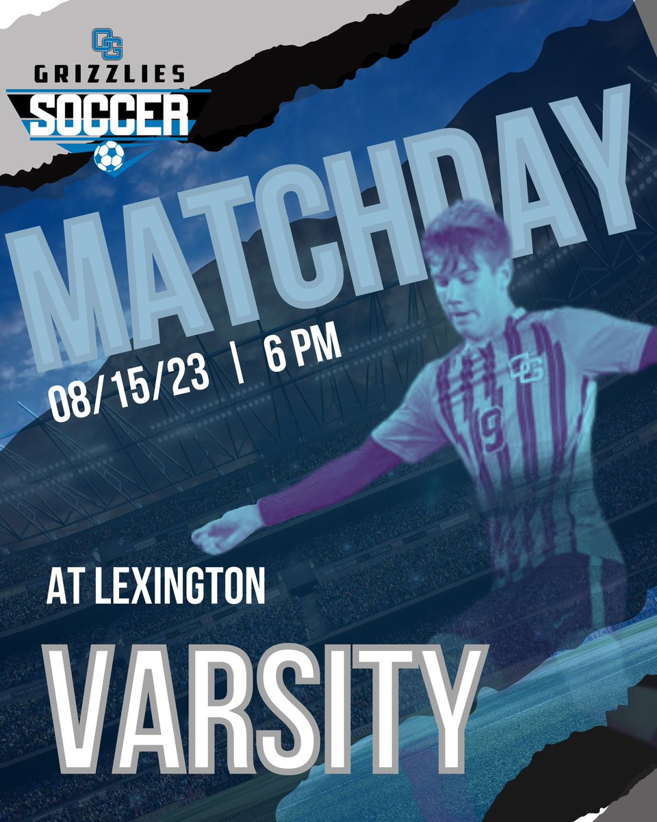 OGHSoccer's tweet photo. THE LONG WAIT IS OVER! Join us for Matchday 1 as your Oak Grove Grizzlies Mens Soccer program takes on Lexington Yellow Jackets at Lexington! Come and support your Grizzlies!
๐ Lexington Yellow Jackets
๐๏ธ Lexington High School
โฐ6pm
#BeOG #RalphStrong #NextLevel https://t.co/QZnWu5oGdx
