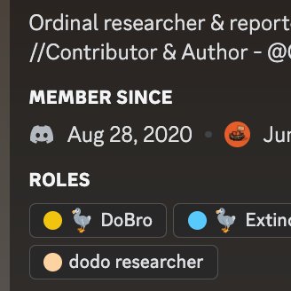 Neal E. | Mr. Insights (@nealinnft) on Twitter photo Ordinal friends🟧,
What a beginning of the week!!
I am happy to announce that I will also be sharing my knowledge and insides as a researcher within the <a href="/BitDodos/">BitDodos 🦤</a> community. 🧡 Ordinal friends🟧,
What a beginning of the week!!
I am happy to announce that I will also be sharing my knowledge and insides as a researcher within the <a href="/BitDodos/">BitDodos 🦤</a> community. 🧡