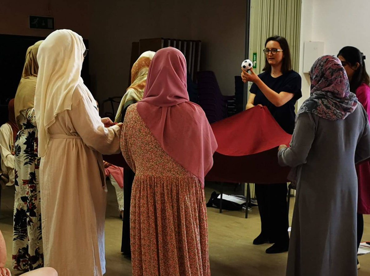 CreativeEnglish's tweet image. FUNDING AVAILABLE! Based in Greater Manchester and keen to run Creative English in your community? Come to our online information session at 10.30am on 7th September to find out more. Email charlie.gibson@faithaction.net for the link! #healthfunding #appliedtheatre