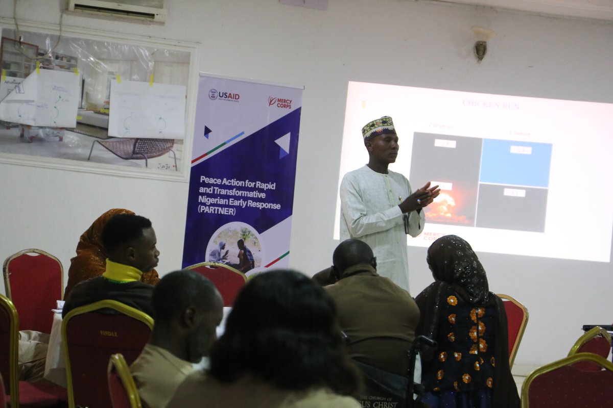 WANEPNigeria's tweet photo. Interest Based Negotiation and Mediation (IBNM) Training for members of the Community-Based Reconciliation Committees in Jos, Plateau State, Nigeria enters Day 2.The PARTNER program is funded by USAID and implemented by #WANEP,#PPBA #KSPC,#MercyCorpsNG,#mambayyahouse,#kukakcentre https://t.co/8du3Qmh1dV