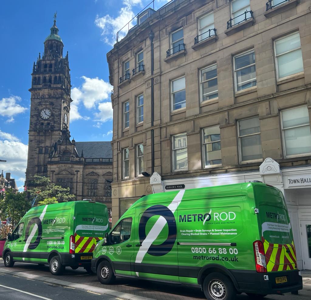 Lewis and Steve are both out in Sheffield City Centre today carrying out a full CCTV survey and drain mapping 🗺️ 

Did you know we offer Drain Mapping? ❓ 
Find out more 👉 metrorod.co.uk/services/drain… #Sheffield #SheffieldBiz #AssetMapping