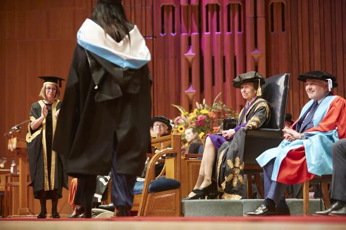 Her Royal Highness, The Princess Royal takes part in our 2023 graduation ceremony