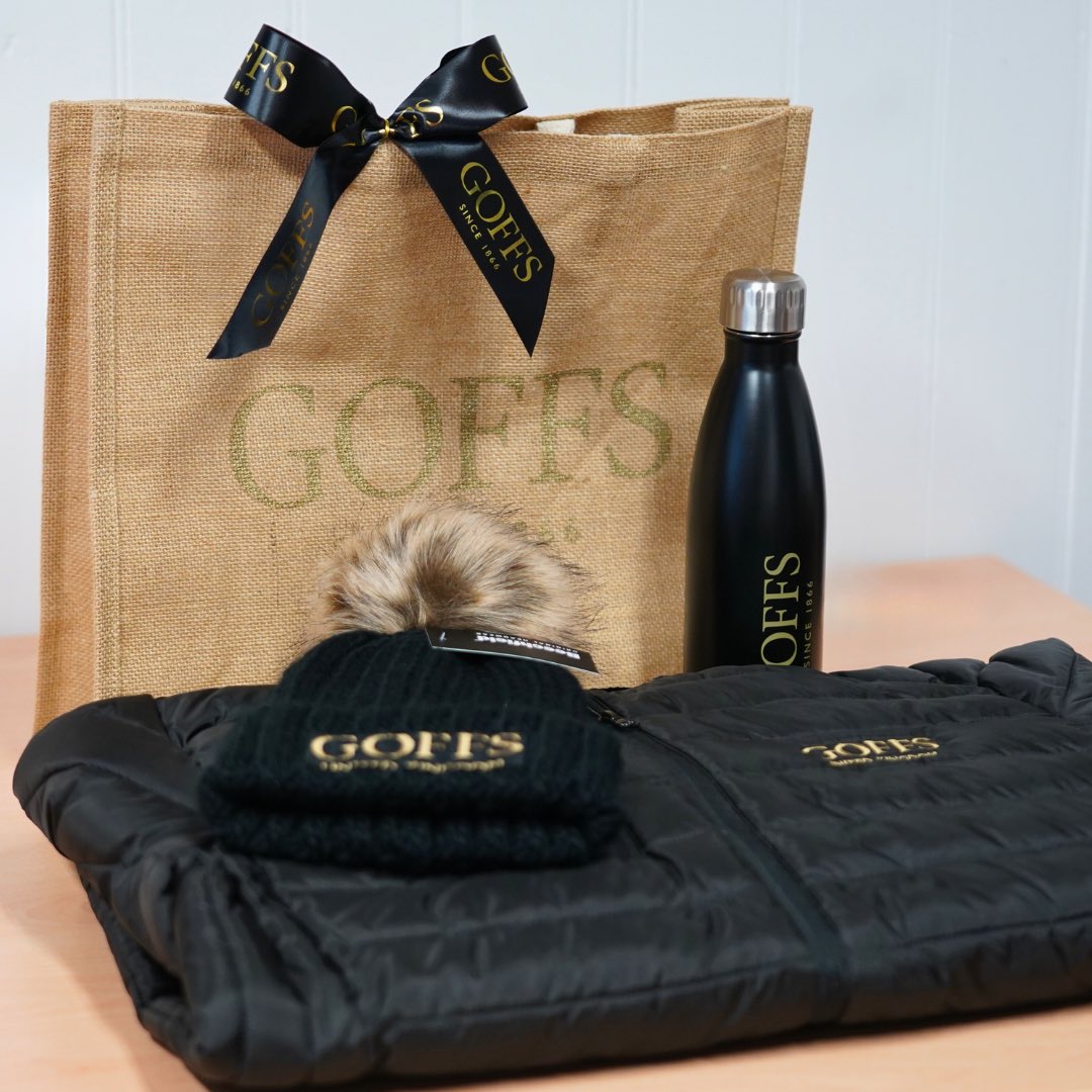 🎁 𝗚𝗢𝗙𝗙𝗦 𝗚𝗜𝗩𝗘𝗔𝗪𝗔𝗬 🎁 In the lead up to #GoffsPremier, we are giving away a Goffs merchandise bundle. To enter, simply: ✔️ Like & retweet ✔️ Follow Goffs UK ✔️ Follow goffs_uk on Instagram for an extra entry