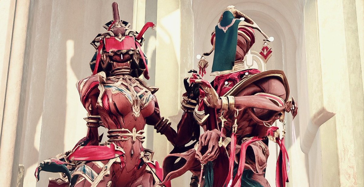 blackssshark's tweet photo. 🍑 𝘽𝙖𝙧𝙪𝙪𝙠 & 𝙆𝙝𝙤𝙧𝙖 🍑
#warframe #warframecaptura #warframepc #gamecommunity #gamephotography #virtualphotography #warframekhora #warframebaruuk #tennocommunity @PlayWarframe https://t.co/hCyN4XgFbw