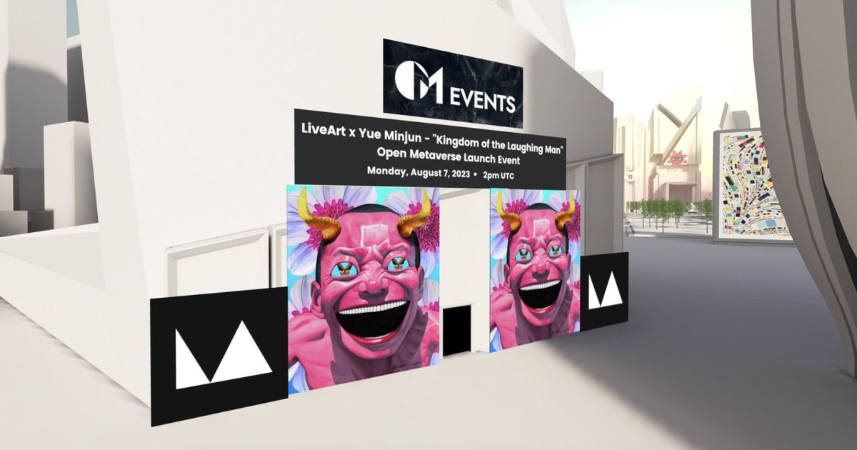 ForestHeroClub's tweet photo. Yue Minjun’s ‘The Laughing Man’ NFT Collection to Launch on August 8th 👀👓 Did you catch it?  

#NFT #NFTcommunity #engagement #crypto #LFPlant https://t.co/6w3gIH3gwI