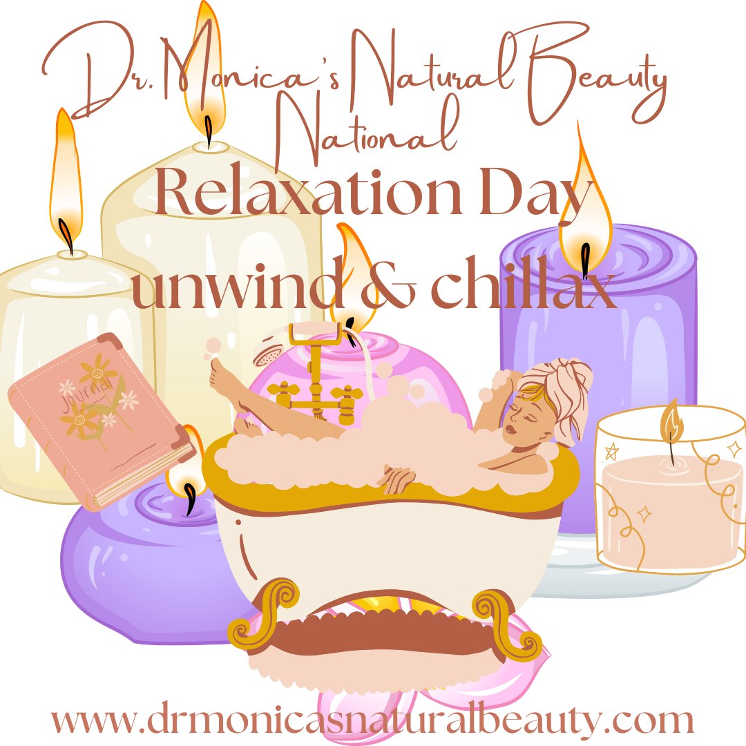 VegasHolistic's tweet photo. #NationalRelaxationDay
TODAY IS THE DAY TO KICKBACK &amp; CHILLAX! 🧖🏾‍♀️🧘🏽‍♀️ HOW ARE YOU RELAXING TODAY? 🍷📚
August is WELLNESS MONTH and you deserve to be the very best YOU! Now, is the time to prioritize your wellness and self-care! Schedule a time with us TODAY! CONTACT  702-219-0084 https://t.co/NZNWC3W7h3