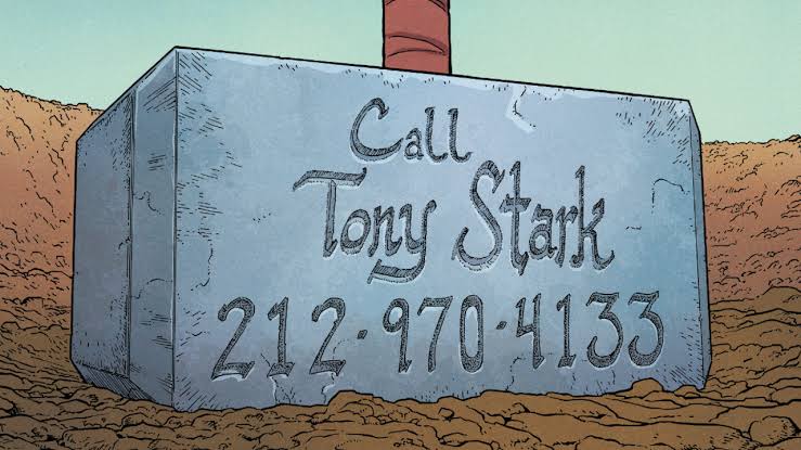 You can contact me vie iMessage. I am not going to answer any call from anyone but Miss Potts.