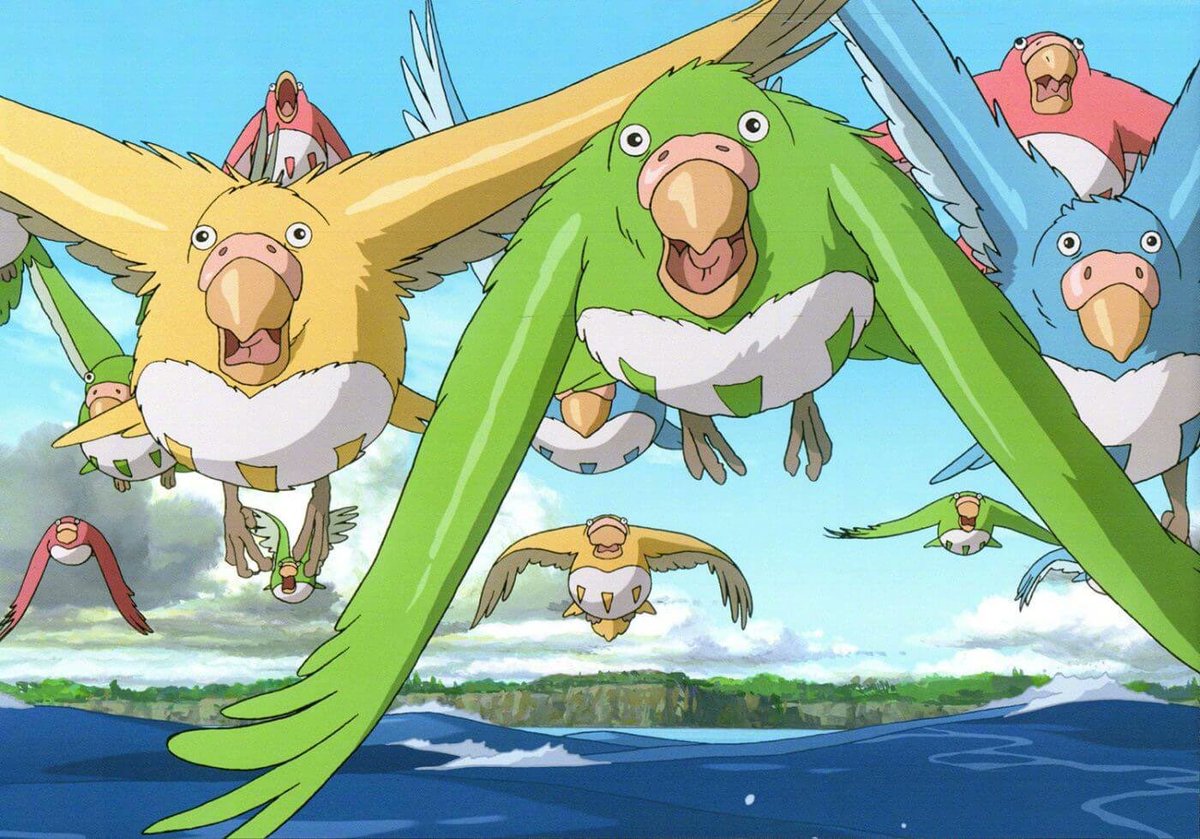 levmauc's tweet photo. Las primeras hermosas imágenes oficiales de THE BOY AND THE HERON, la nueva película de STUDIO GHIBLI y la última de Miyazaki como director. Seguimos sin fecha de estreno para España y Latinoamérica, en Japón ha sido todo un éxito. https://t.co/LLYIkIHowk