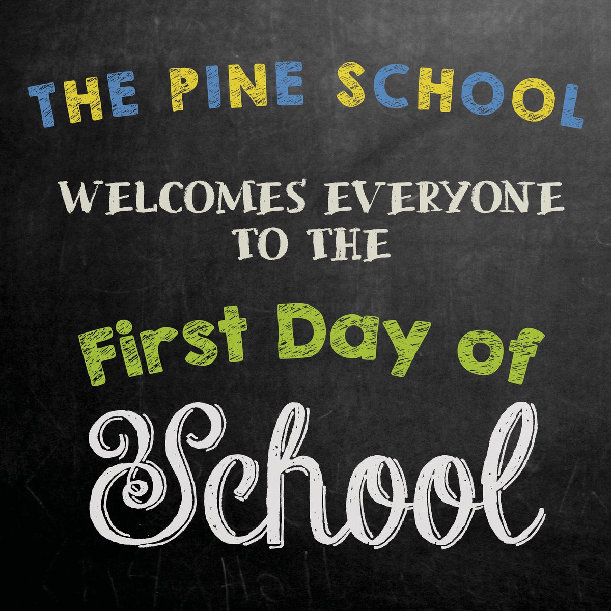 We can’t wait to welcome everyone to campus. It’s going to be a great school year. #PineSchool