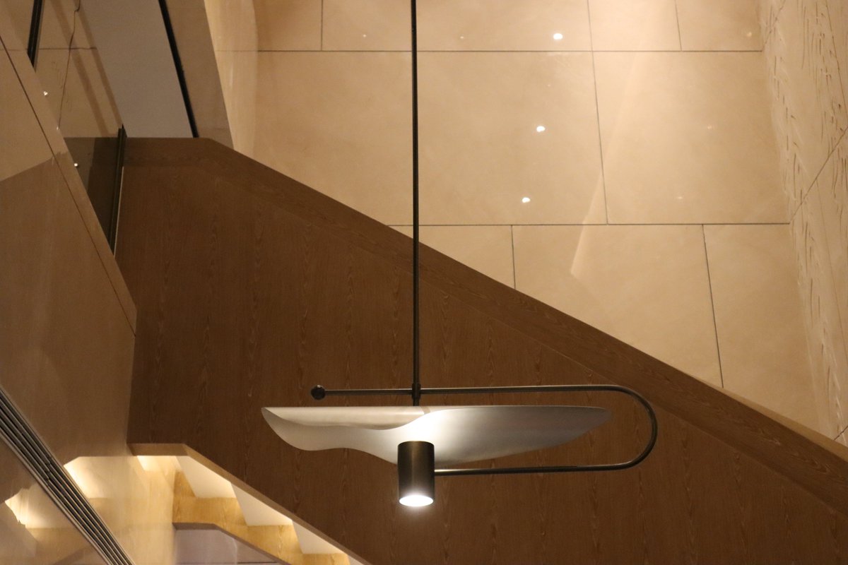 zeamaylighting's tweet photo. Hotel reception minimalist modern decoration creative circular and spotlights chandeliers, Hight quality customizing lighting by ZEAMAY LIGHTING CO., LTD. #zeamaylighting #customized #hotel #project #reception #pendant #lamp #interiordesign #decor #artist #black #modern #circular https://t.co/0HiapdVEe2