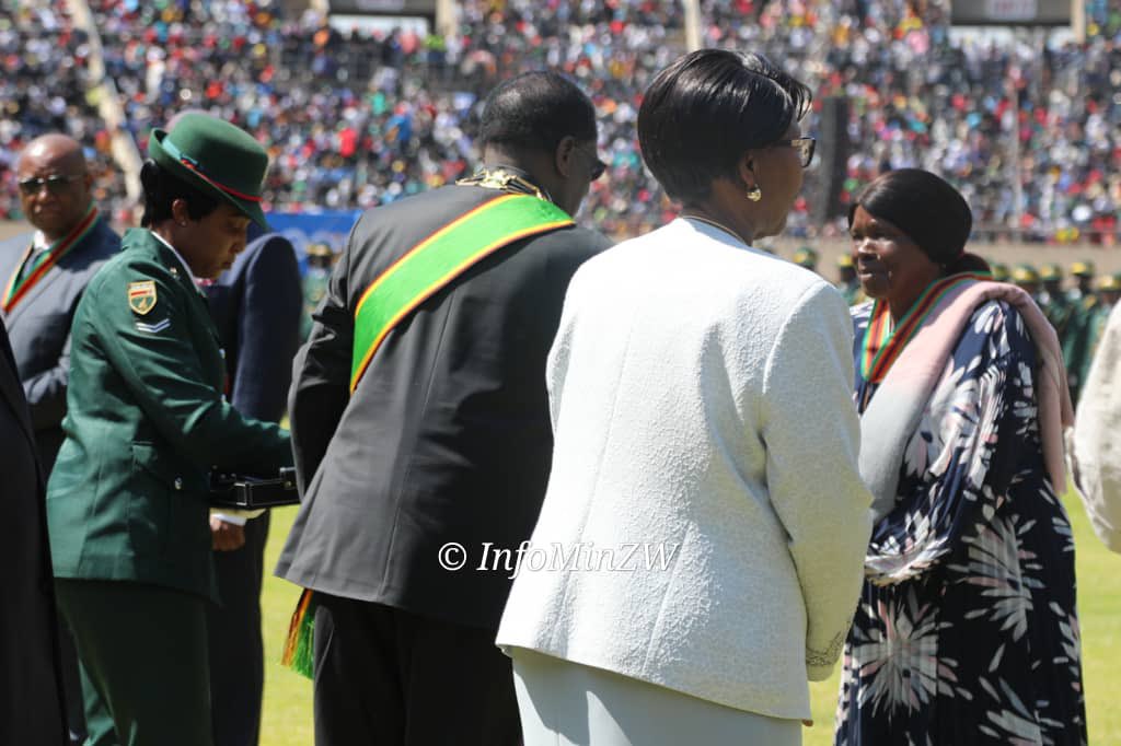 nickmangwana's tweet image. Notable recipients of the  Medals for include Cde Mike Bimha, Cde Pupurai Togarepi, Cde Lovemore Matuke and Cde Omega Hungwe.
#DefenceForcesDay2023