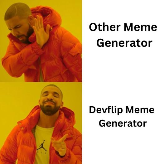 DDdevflips's tweet image. Unleash your creativity with DevFlips new meme generator!  Customize hilarious and relatable programming memes in minutes. Join the DevFlips revolution now! 
Join tools.devflips.com/online-meme-ge…

#devflips #memegenerator #codinghumor #UnleashCreativity