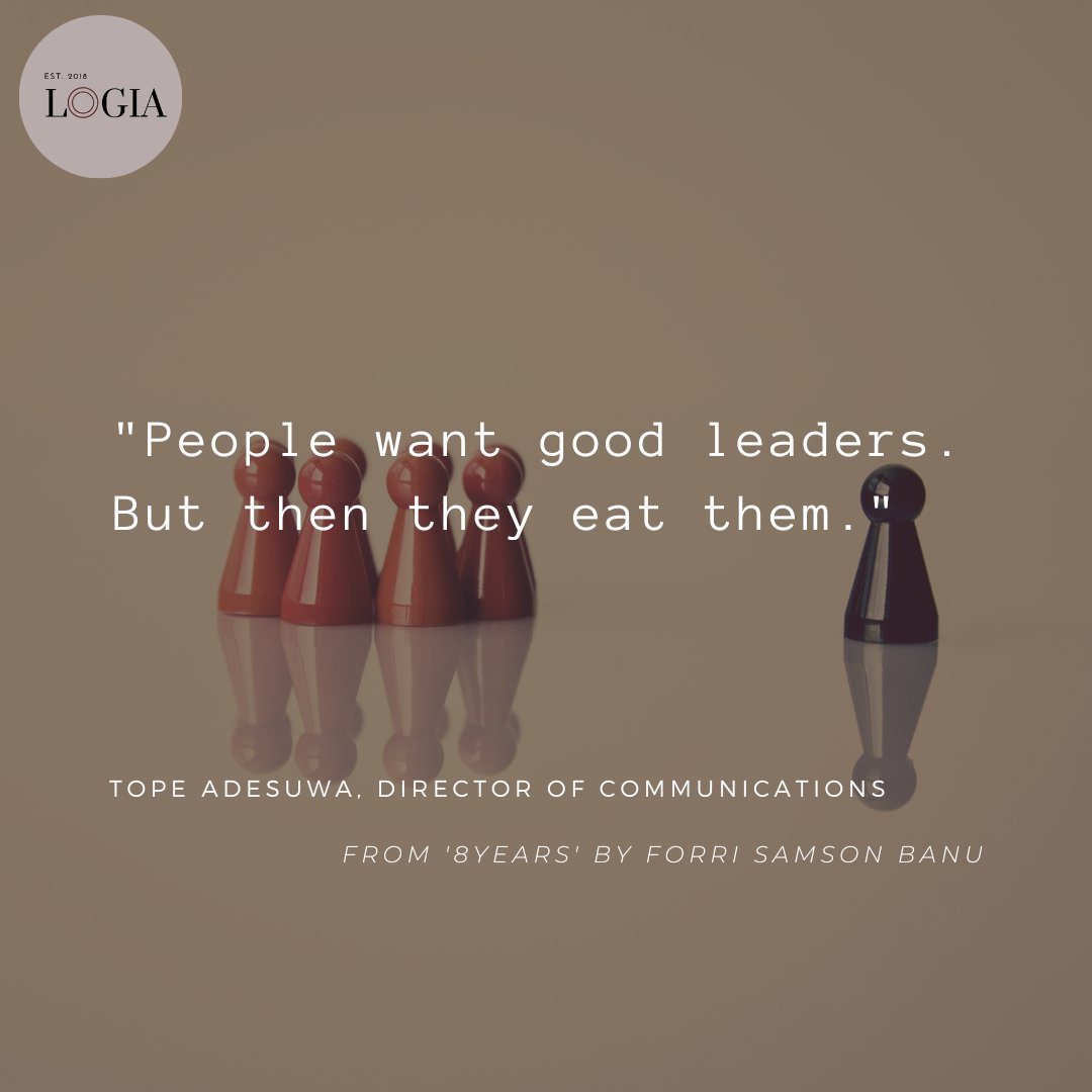 LogiaBooks's tweet photo. A presidency isn't just the person at the top, it's all the people around him working to bring his visions to life.
 
Read today's excerpt of the #ebook #8Years by @fsbanu here:

https://t.co/SQCEdg9ozI

#fictionwriter #politicalfiction #africanwritersfeature #fictionbooks https://t.co/TWXYO86GWF
