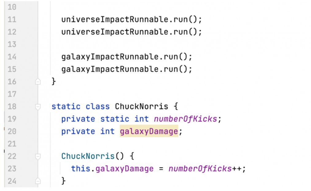 RafaDelNero's tweet image. Wanna be a Java Challenger? 🤔🚀
Know what are the differences between method references and lambdas. Take this quick Java challenge about Method Reference VS Lambda. 🔗 bitly.ws/RX4Q
#javachallengers #methodreference #lambdas #java #code #coder