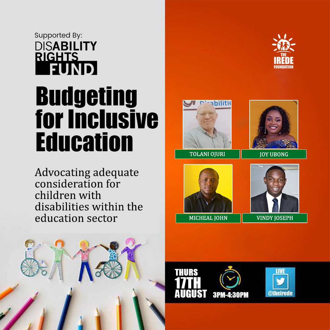 theirede's tweet photo. Inclusive budgeting for education involves collaboration among administrators, educators, families, and communities.

Let's empower students together. Join our Twitter discussion on Aug 17, 3 pm to learn more.

#InclusiveEducation #BudgetingForAll #TwitterLive https://t.co/HSQYUwFEOR
