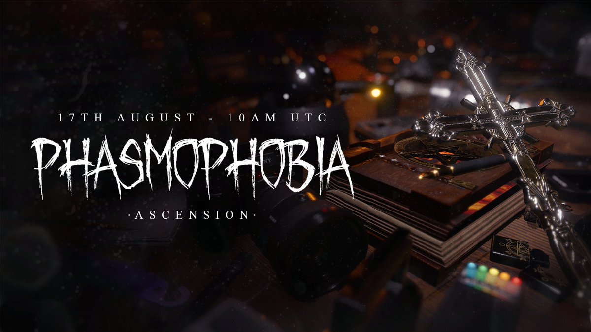 Ghost Hunters, The biggest update for #Phasmophobia is coming this Thursday, in just under 48 hours! Welcome to Ascension!