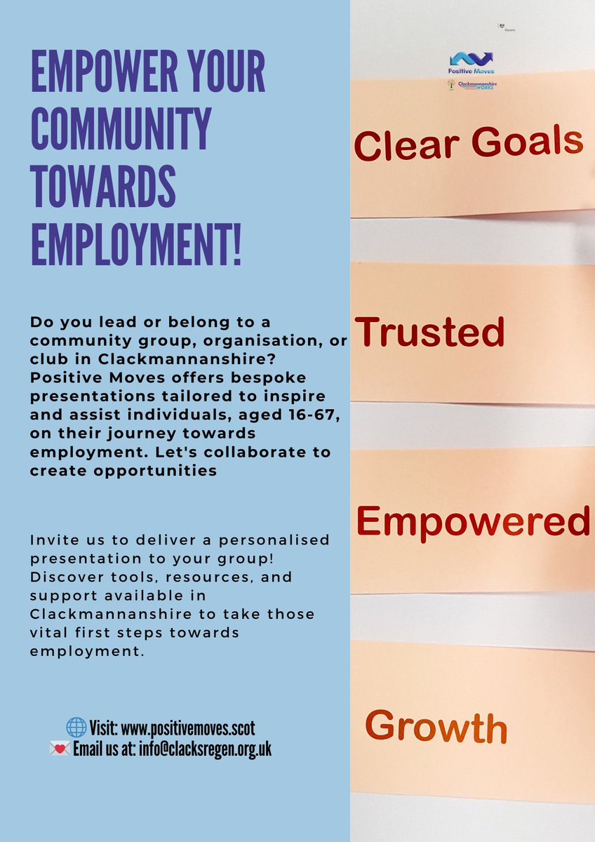 Positive Moves Clackmannanshire tweet media