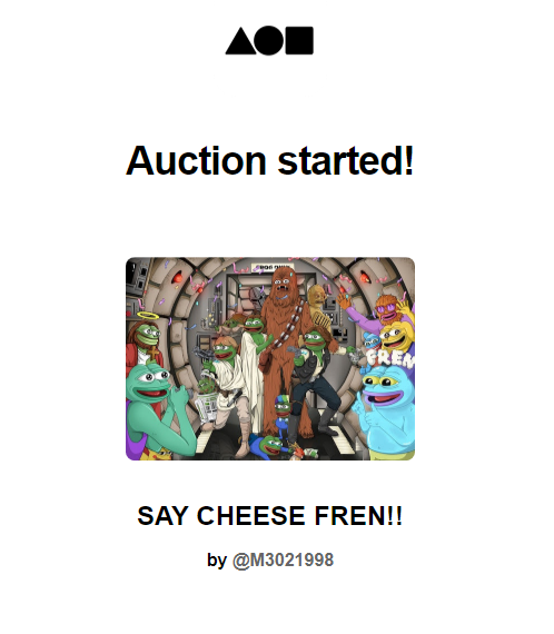 Auction started!! 
Thank you <a href="/jaggedsoft/">jagged</a>  🐸💖
I really appreciate your support!!