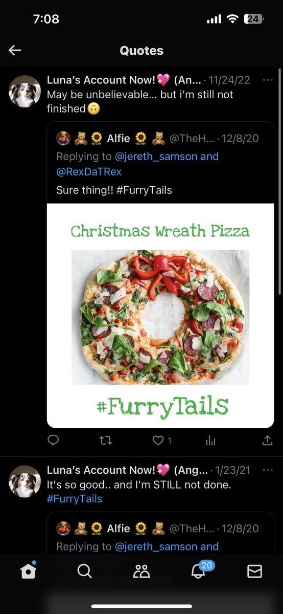 Luna’s Account Now!💖 (Angel Rex)🐶 tweet media