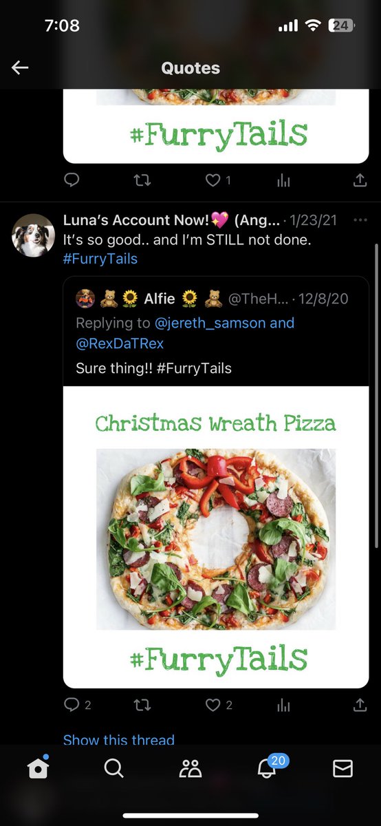 Luna’s Account Now!💖 (Angel Rex)🐶 tweet media