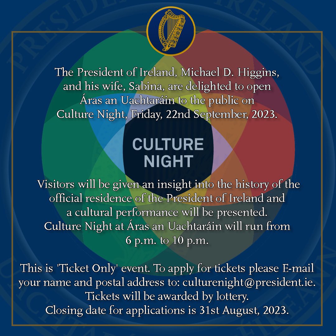 President of Ireland tweet media