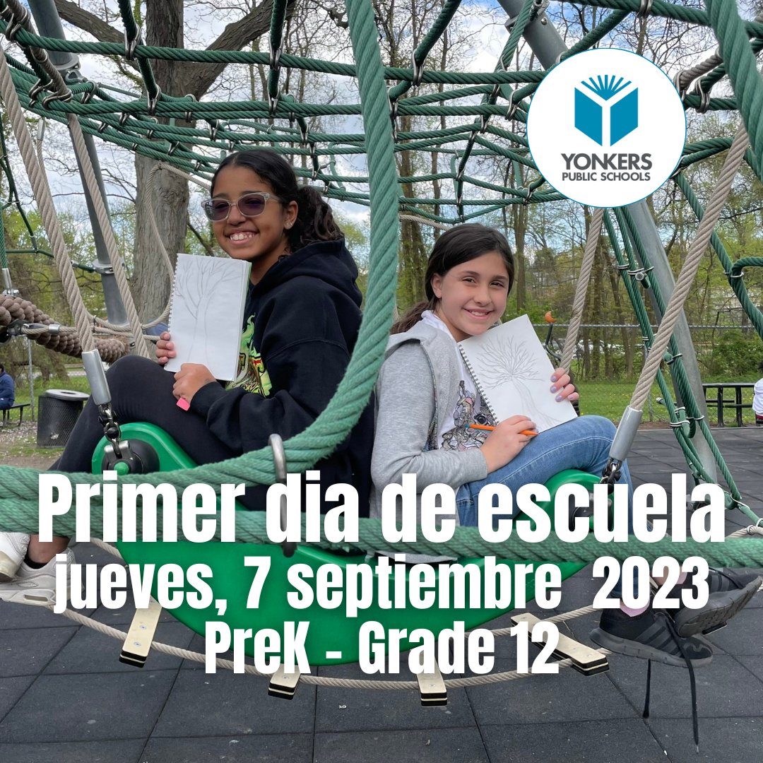 YonkersSchools's tweet photo. ¡Hoy damos la bienvenida a los administradores de las escuelas y oficinas centrales de #YonkersPublicSchools a la reunión anual de Regreso a la escuela, que nos acerca mucho más a dar la bienvenida a toda la comunidad escolar #BackToYPS 7 septiembre 23!
👋🏽https://t.co/AGY9tjw7Ty https://t.co/mAQrQ4rbMY