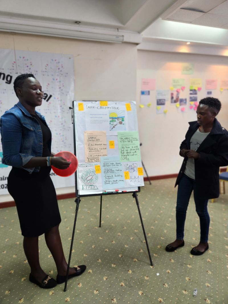 Africa Linking &amp; Learning festival colleagues in each <a href="/voicetweetz/">Voice</a>  grantee project discuss what they have learned from their peers &amp; how they can apply- Intentional Learn visits, developing visual journeys, and conversations with the boss are on the agenda. <a href="/AfricaAlbinism/">Africa Albinism Network</a>