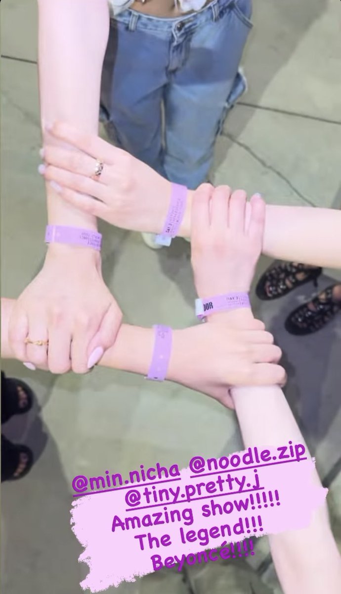 idlecharts's tweet image. #YUQI, #MINNIE, #MIYEON and #SOYEON attended Beyoncé's concert for the Renaissance Tour in Atlanta

#GIDLE #여자아이들