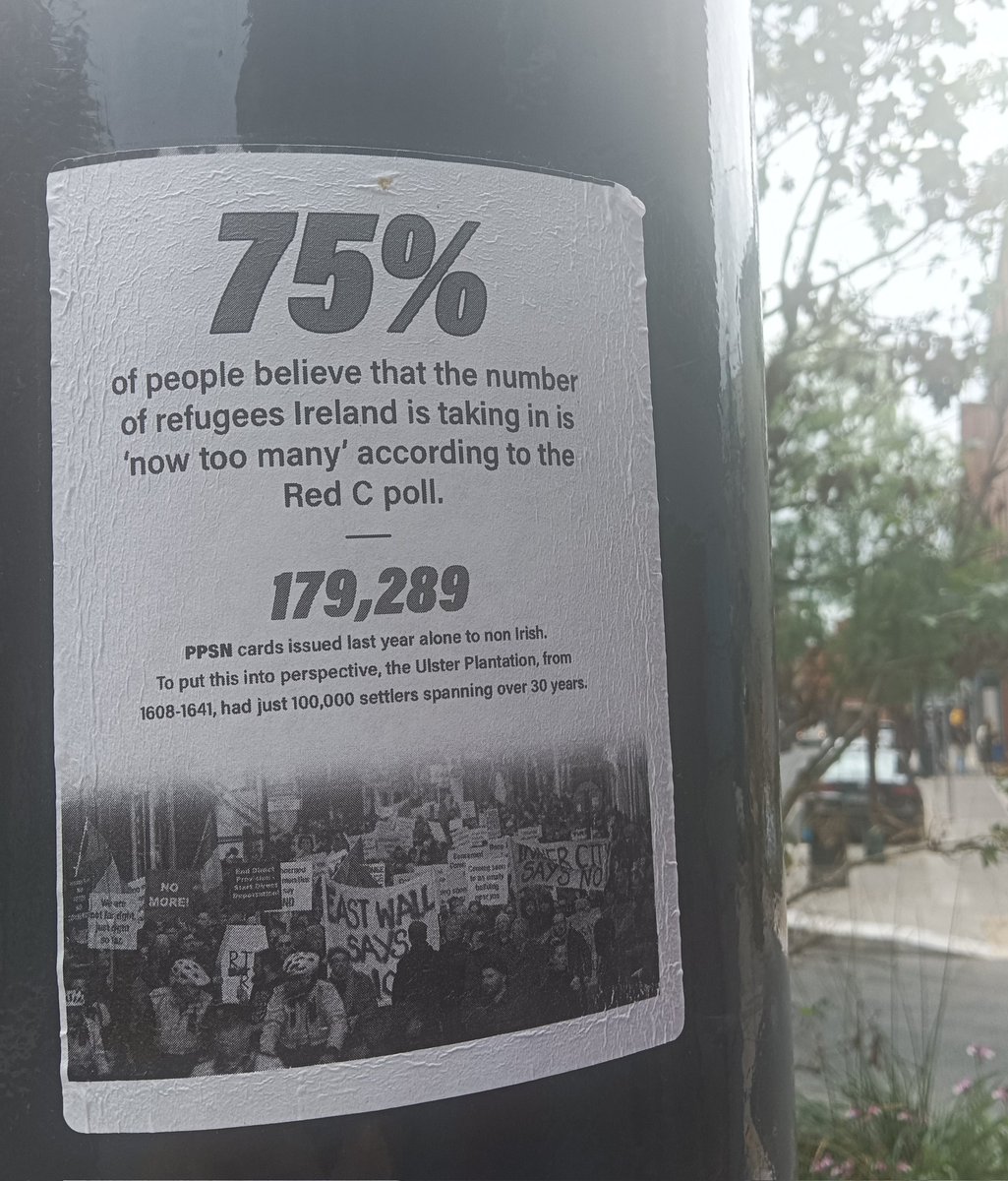 Nearly 180,000 non-Irish last year given a public services card. During the Ulster Plantation, 100,000 arrived, over a 30 year period. Penny starting to drop yet? t.me/antoboyle t.me/anto_boyle_cha… Chat Room: t.me/antoboyle Donate: tinyurl.com/antoboyle