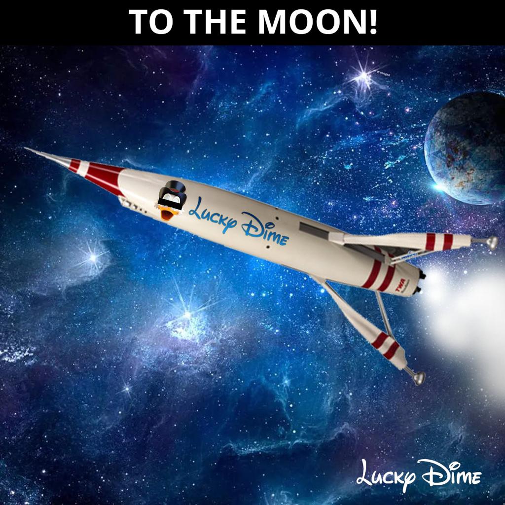 lucky_erc's tweet photo. Exploring the crypto cosmos with Lucky Dime in hand. To the moon and beyond! 🚀🌌
#LDIME #1000XGEM #MOONLANDING https://t.co/7E9vkKsPEJ