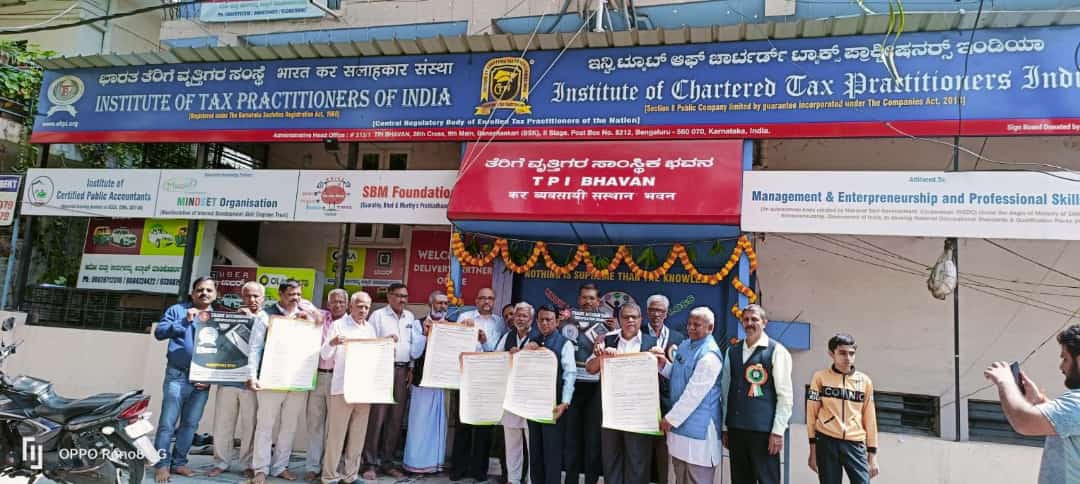 Releasing of Trade Information Series, an initiative of Indirect Taxes Committee of ICTPI on the occasion of 77th Independence Day celebration. Thanks to GST Expert CA.Jatin Christopher Sir for his guidance&amp; gracing the flag hoisting ceremony <a href="/TPIbhavaN/">TPI BHAVAN</a>. Suggestions are welcome