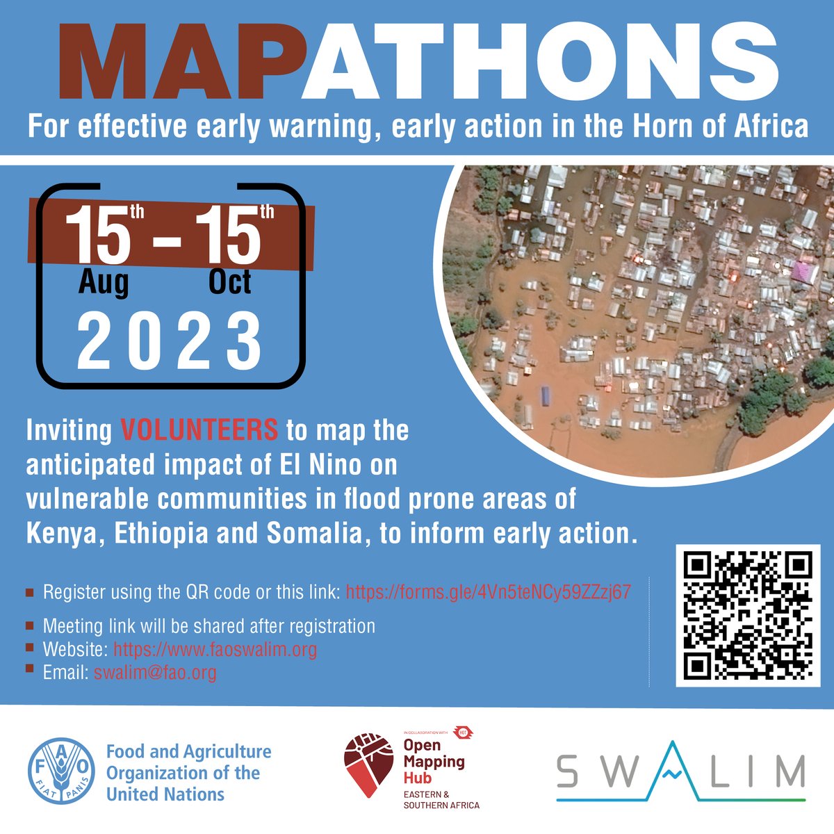 lusdavo's tweet photo. In just about 30 minutes from now, join the kick-off of this campaign focusing on advancing #EarlyActionForAll through #mapping.
More information: https://t.co/jYpeP00e1V https://t.co/1roQbTzNs3
