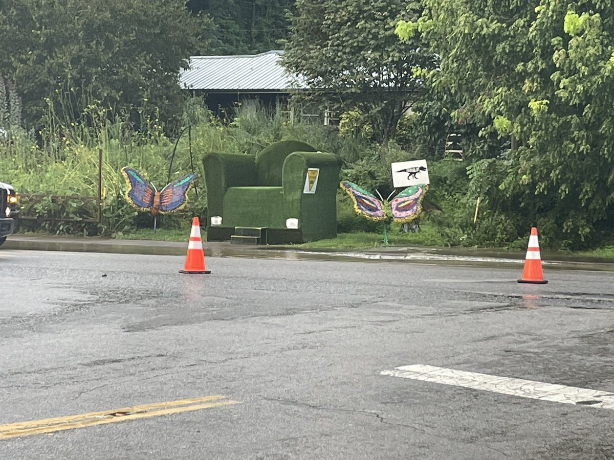 We are right outside this location where flood waters are rushing through this area. Crews on the scene: <a href="/myTDOT/">myTDOT</a> <a href="/tnwildlife/">TWRA</a> and the Monroe County Sheriff’s Office. <a href="/wvlt/">wvlt</a>