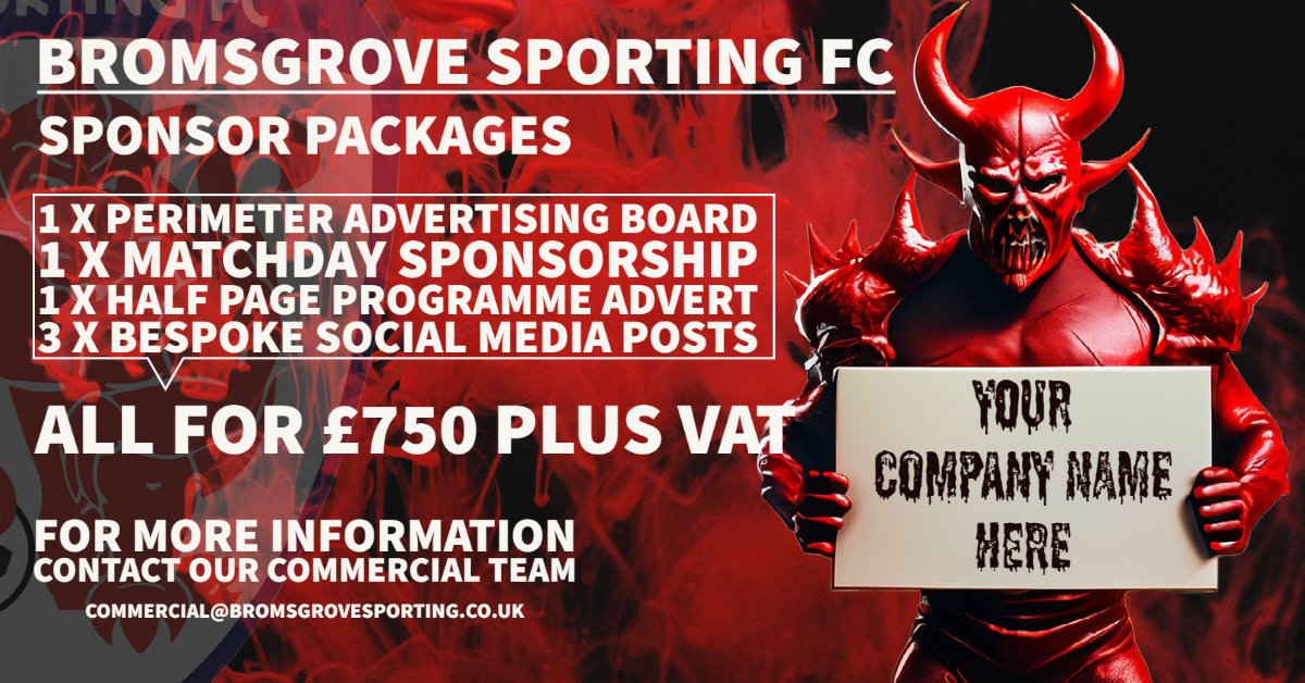 Bromsgrove Sporting tweet media