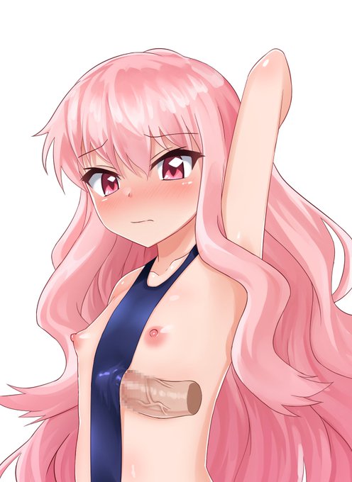 ルイズでサイドカットスク水コキ 