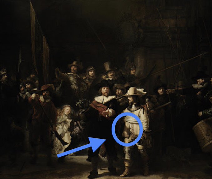 fernandoplazap's tweet photo. #ApasionArte365

Maestro, sombra mágica y perfección técnica.

🧑‍🎨 Rembrandt
🖼️ "La ronda de noche" https://t.co/VBTlvo0pry