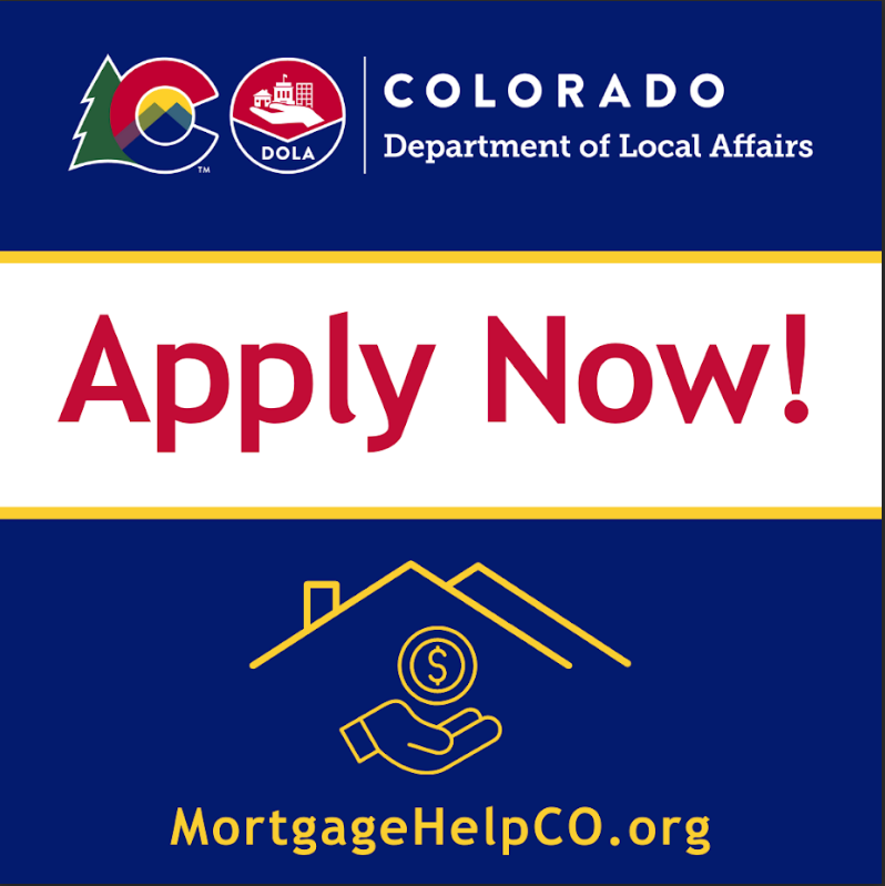 Colorado Emergency Mortgage Assistance Program has got your back! Learn more and apply @ mortgagehelpco.org #StayHomeColorado #MortgageAssistance #COVIDRelief #MortgageHelpColorado #ColoradoMortgageHelp #DOLA