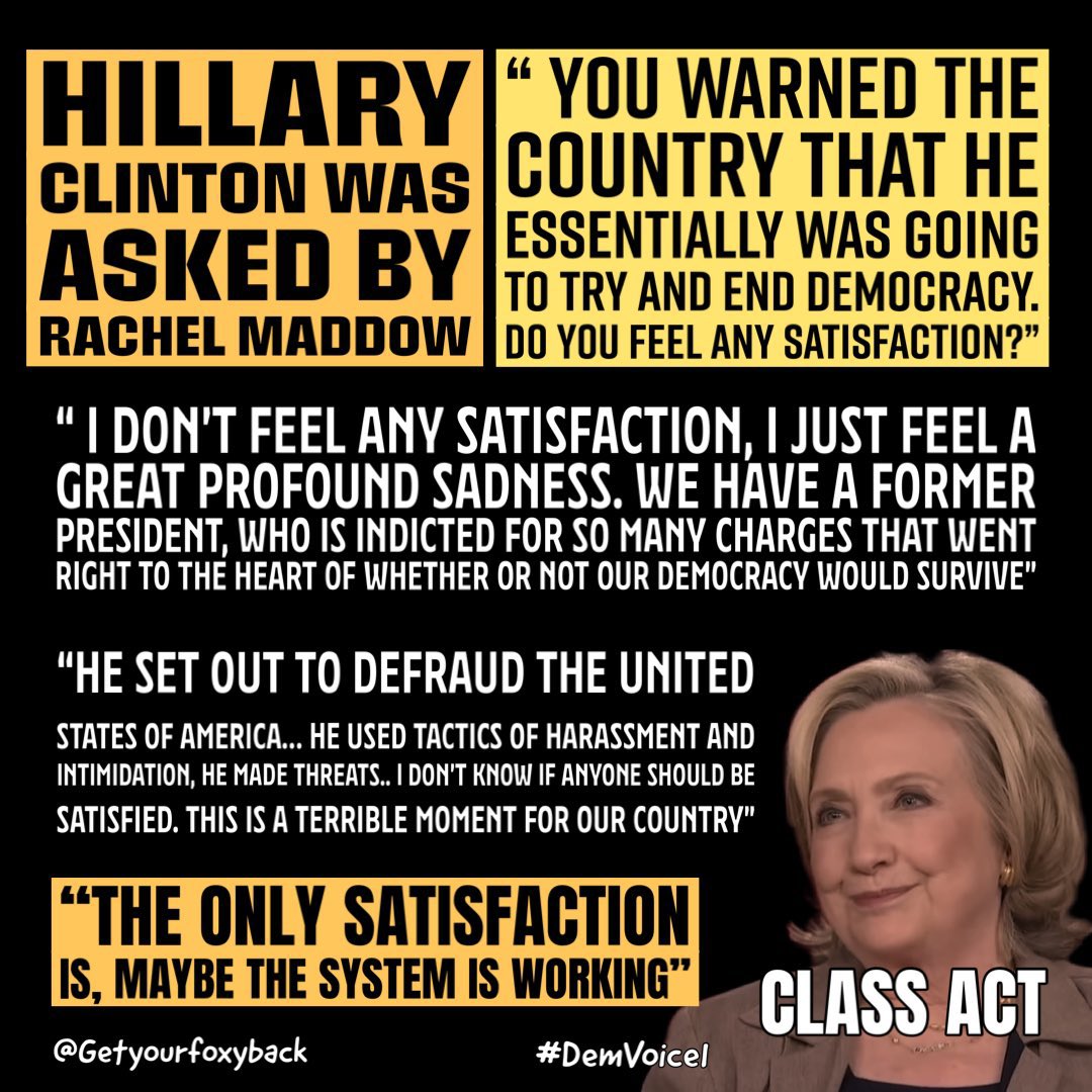 JayeJaybird54's tweet photo. Can you imagine if the tables were turned and Hillary was the one indicted? Canโt you just picture the orange fat a$$ gloating? I will forever #StandWithHillary She is ABSOLUTELY a CLASS ACT! #DemVoice1 #ProudBlue https://t.co/pZgqWLwJA3