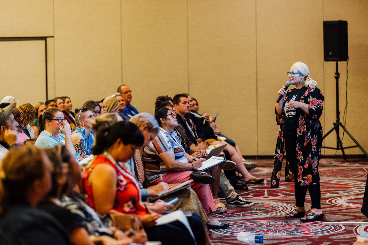 We learn from the best in education at the Innovative Schools Summit! In Las Vegas, we heard from <a href="/KatieKinder1/">Katie Kinder from OKC</a> as she helped educators rekindle their passion for teaching. There are still opportunities to join us this year. Visit the link in our bio for information.