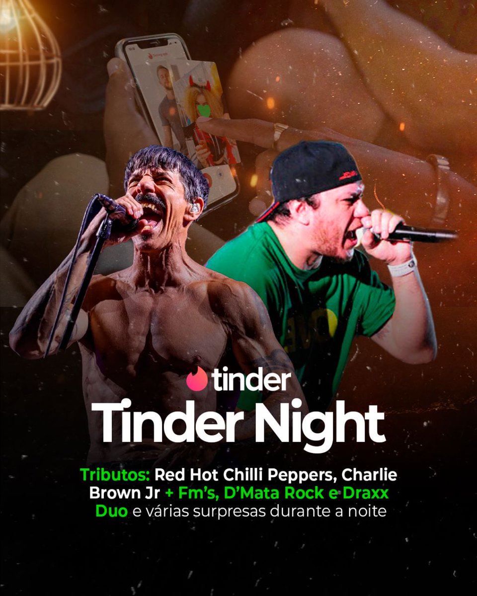 stjohnspub's tweet photo. 🔥 Venha pro Tinder night no St. Johns! Nosso evento temático do Tinder está chegando com tudo, trazendo 5 bandas incríveis, cupidos espalhados pelo espaço para conectar corações, correio elegante para paquera e um sorteio de um VIP + Drink Nib Gin. 👀 https://t.co/V963InV9zu